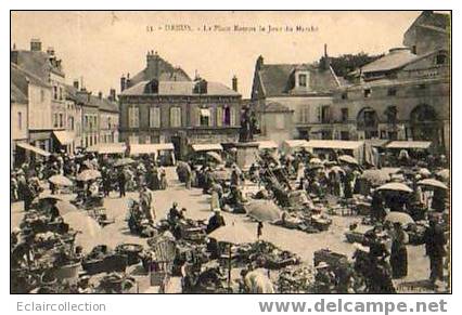 DREUX...La Place Rotrou.. Jour De... Marché.. - Markets
