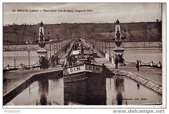 BRIARE   PONT CANAL - Briare