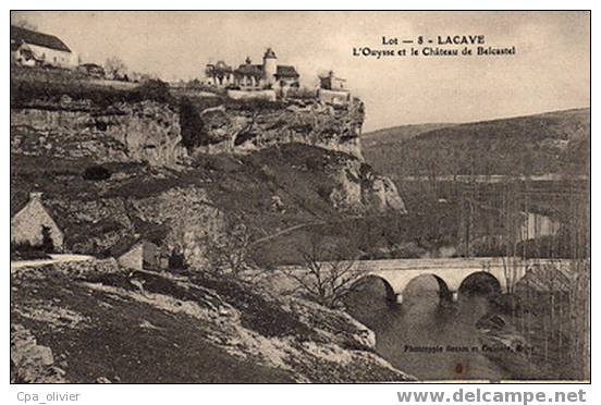 46 LACAVE Chateau De Belcastel, Ouysse, Ed Bessot 8, Lot, 190? - Lacave