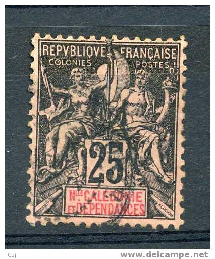 Nouvelle Calédonie  :  Yv  48  (o)     ,  N4 - Used Stamps