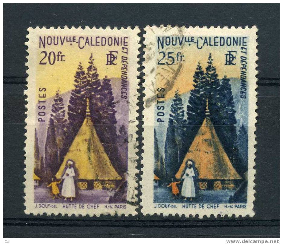 Nouvelle Calédonie  :  Yv  276-77  (o) - Used Stamps