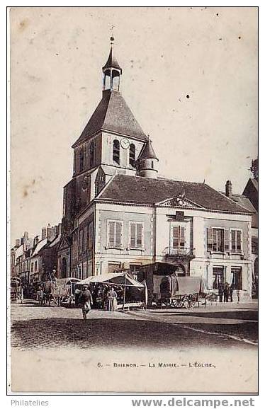 BRIENON   LA MAIRIE 1904 - Brienon Sur Armancon