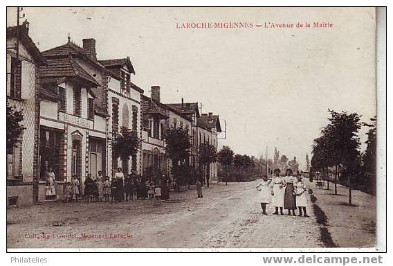 MIGENNES   AV DE LA MAIRIE 1917 - Migennes