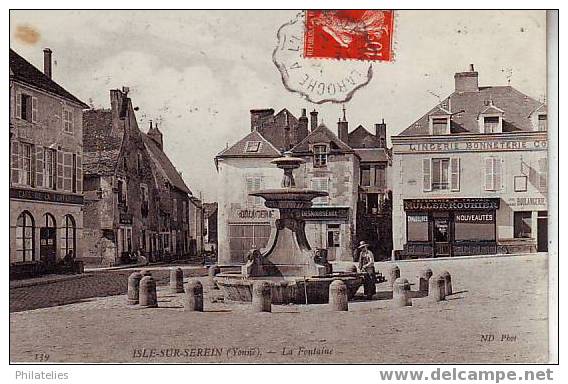 L ISLE   LA FONTAINE  1907 - L'Isle Sur Serein