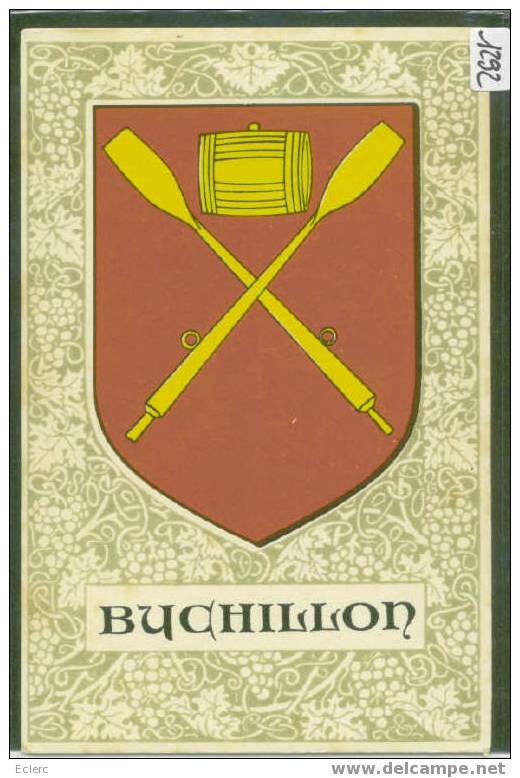 DISTRICT DE MORGES ///  BUCHILLON - ARMORIAL  - TTB - Buchillon