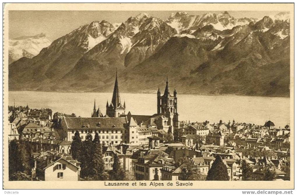 Lausanne Et Les Alpes De Savoie - Lausanne