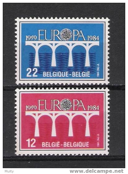 Belgie OCB 2130 / 2131 (**) - 1984