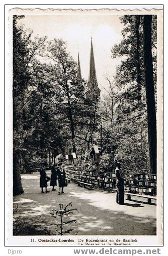 Oostacker -lourdes De Rozenkrans En De Basiliek /le Rosaire Et La Basilique - Other & Unclassified