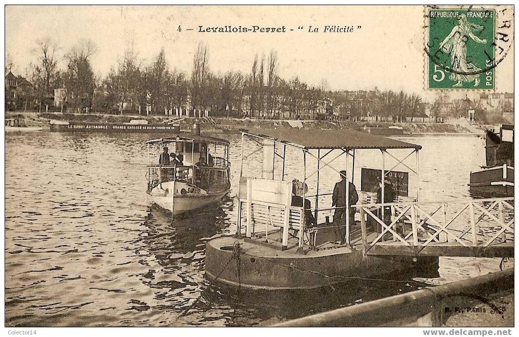 LEVALLOIS PERRET LA FELICITE1908 - Clichy