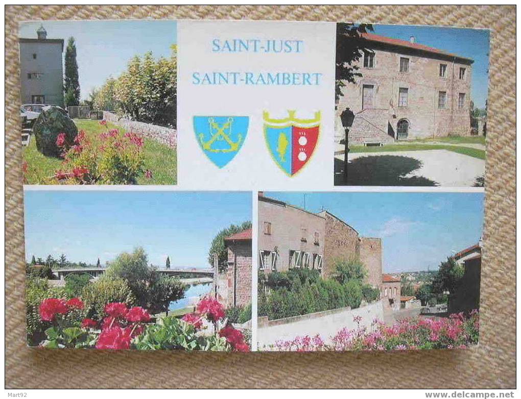 42 SAINT JUST SAINT RAMBERT  VUES DIVERSES - Saint Just Saint Rambert
