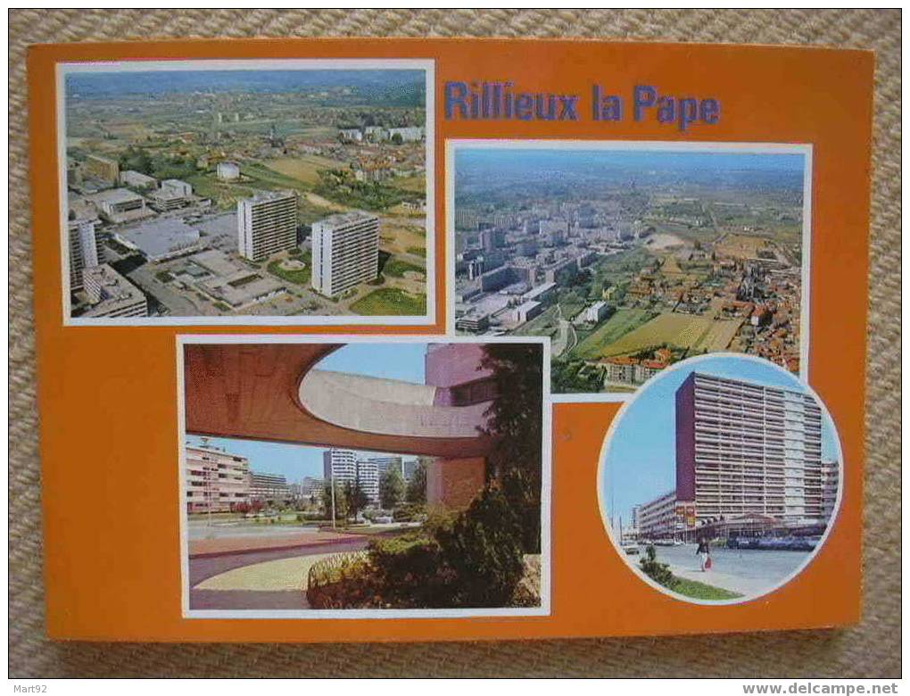 69 RILLIEUX LA PAPEVUE AERIENNE - Rillieux La Pape