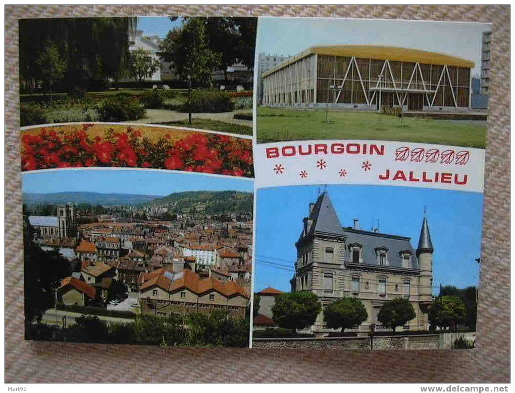 38 BOURGOIN VUES DIVERSES - Bourgoin