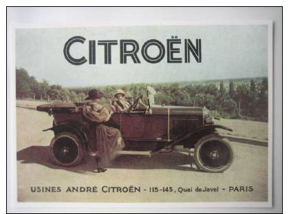 |||| AUTOMOBILE ||||  CITROEN     CABRIOLET - Voitures De Tourisme