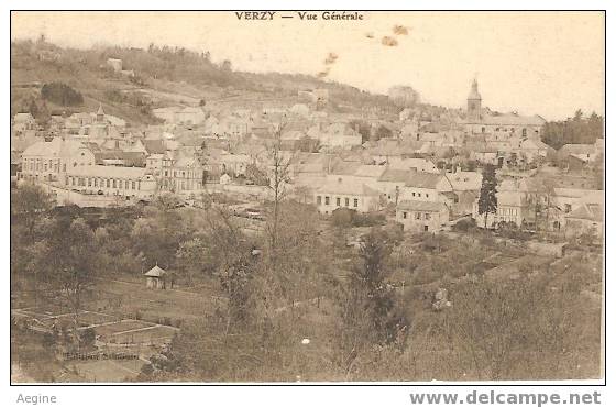 MARNE-ref No 5107- Verzy - Vue Generale  - Bon Etat - Verzy