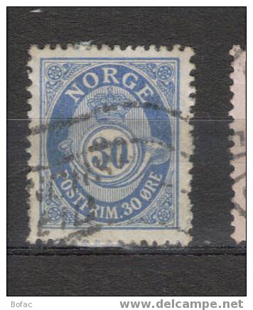 79 OB NORVEGE "COR OMBRE" - Used Stamps