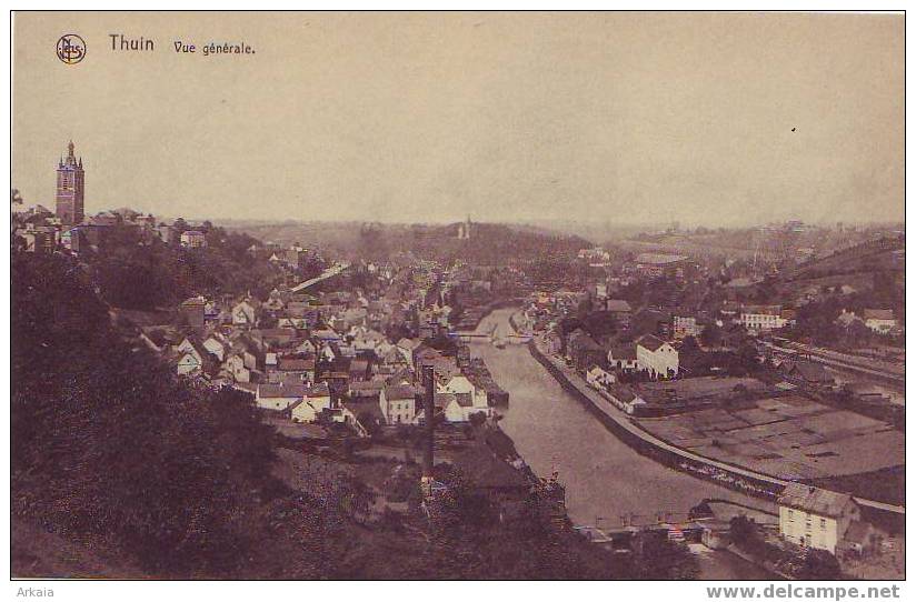 THUIN = Vue Générale  (Nels) Vierge - Thuin