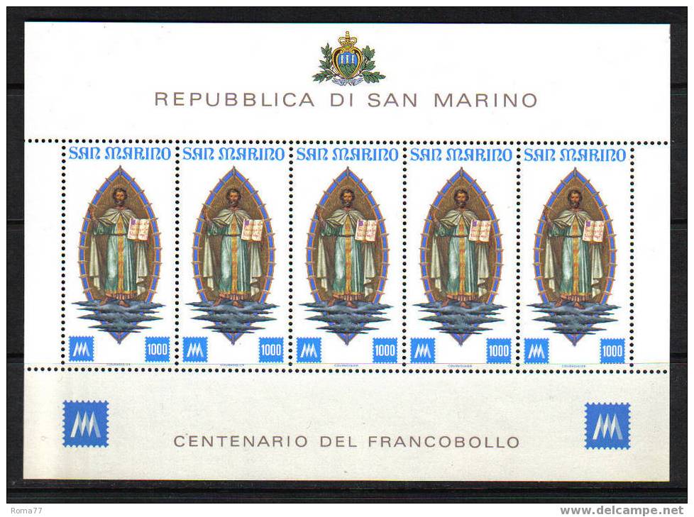 Z11 - SAN MARINO, Il Foglietto N. 27  *** - Blocks & Sheetlets