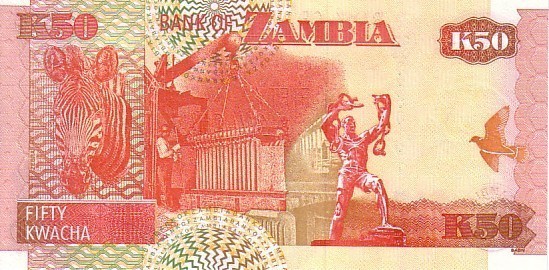 ZAMBIE   50 Kwacha   Emission De 2003  Pick 37d   ***** BILLET  NEUF ***** - Zambia