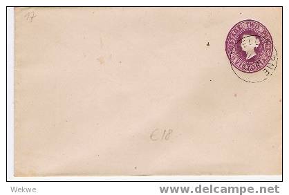 Vic036 / Australien, Victoria,  Briefganzsache Königin Victoria, 2 Pence, 1901 - Brieven En Documenten