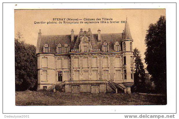 Juin7  5514075  Stenay  Chateau Des Tilleuls - Stenay