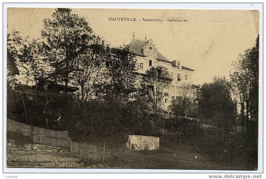 01 Hauteville - Sanatorium Bellecombe - Hauteville-Lompnes