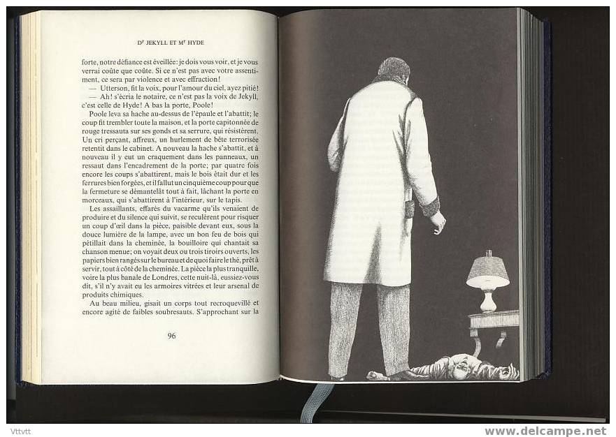 "Dr. JEKYLL ET Mr. HYDE" De Stevenson Plus 4 Récits. Cercle Du Bibliophile (1968). Illustrations De Christian Broutin. - Fantasy