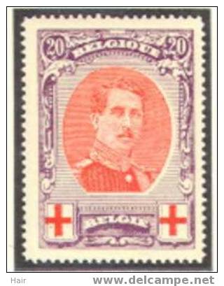 Belgique 134 * - 1914-1915 Red Cross