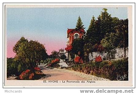 CPA 26 NYONS - La Promenade Des Anglais - Nyons