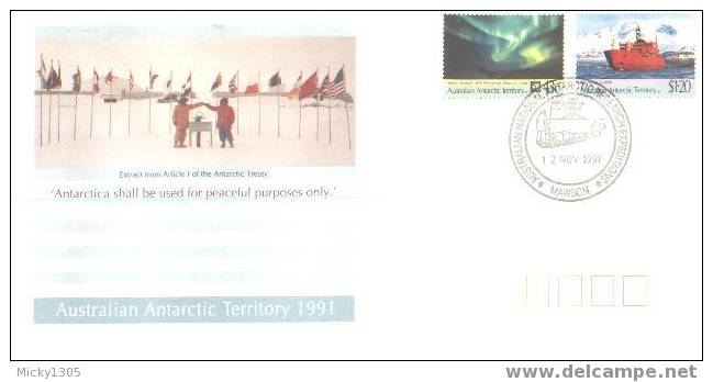 Australin Antarctic Territory - Sonderstempel / Special Cancellation (O023) - Briefe U. Dokumente