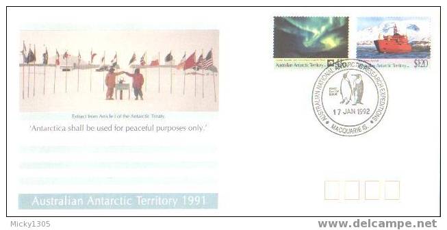 Australin Antarctic Territory - Sonderstempel / Special Cancellation (O025) - Lettres & Documents