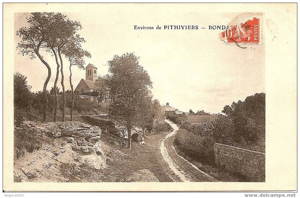 Bondaroy ( Environs De Pithiviers ) BEAU PLAN  Des Années  1900 - Pithiviers