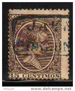 Carteria PORCUNA (Jaen) 15 Cts Alfonso XIII Pelon, Num 219 º - Gebraucht