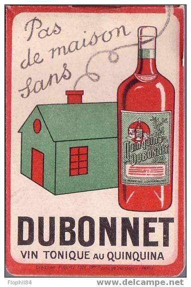 BLOC NOTE DUBONNET VIN TONIQUE AU QUINQUINA - Advertising