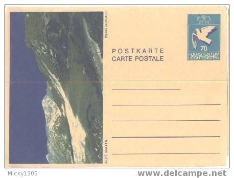 Liechtenstein - Ganzsache Ungebraucht / Postcard Mint  (I387) - Stamped Stationery