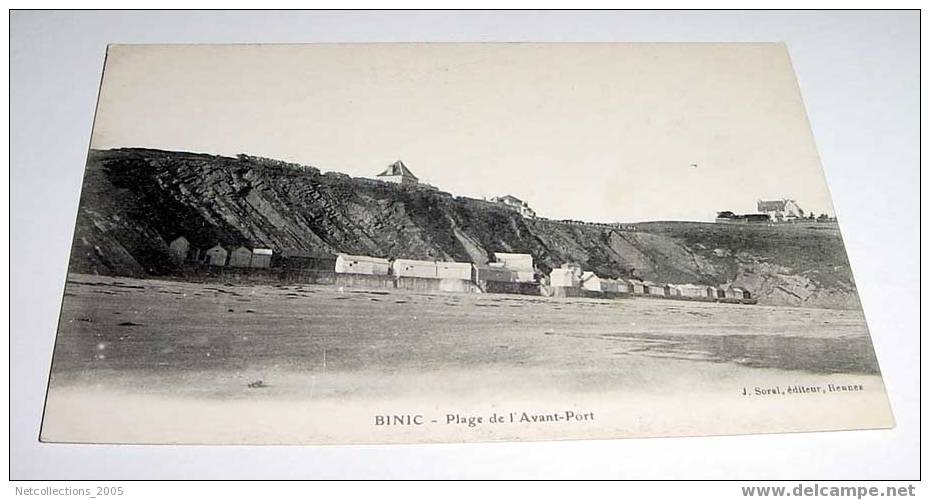 BINIC PLAGE DE L'AVANT-PORT - 22 COTE D´ARMOR - CARTE POSTALE DE FRANCE - Binic