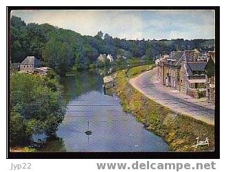 Jolie CP 22 Pontrieux - Vue Générale - Rivière Lavoir Lessive - A Circulée 13-08-1975 Flamme De Tréguier - Pontrieux