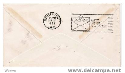 PNG032/ Korallenmarke Auf Brief Von Tabubil, 1985 - Papoea-Nieuw-Guinea