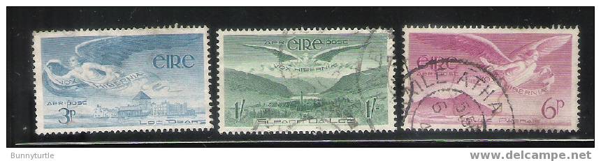 Ireland 1948 Air Post Stamps Angels Used - Luchtpost