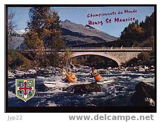 Jolie CP 73 Savoie Bourg Saint Maurice - Championnat Du Monde De Canoë Kayak 1968 Sur L'Isère - Bourg Saint Maurice