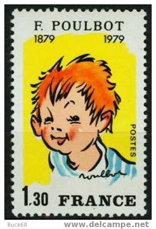 FRANCE 2038 ** MNH Anniversaire De La Naissance De Francisque POULBOT, Dessinateur - BD Comics - Comics