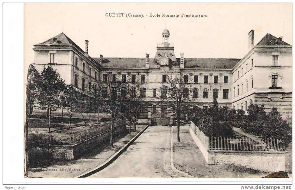 23 GUERET * Ecole Normale D’Instituteurs * CAP écrite En 1930 - Guéret