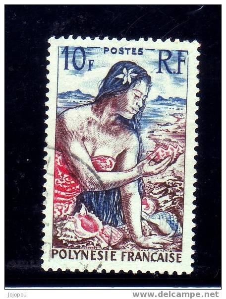 Jeune Fille Aux Coquillages -  N° 9 - Obl - Used Stamps