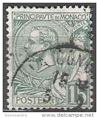 Monaco 1921 Michel 49 O Cote (2008) 3.50 Euro Prince Albert I Cachet Rond - Used Stamps