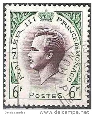 Monaco 1955 Michel 506 O Cote (2008) 0.50 Euro Prince Rainier III Cachet Rond - Gebruikt