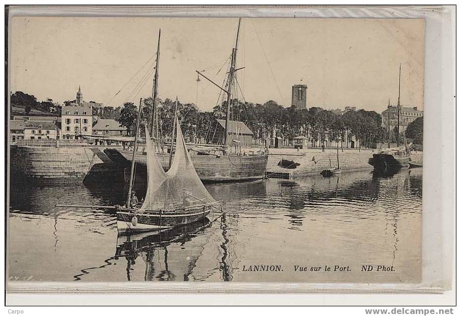 LANNION - Vue Sur Le Port. - Lannion