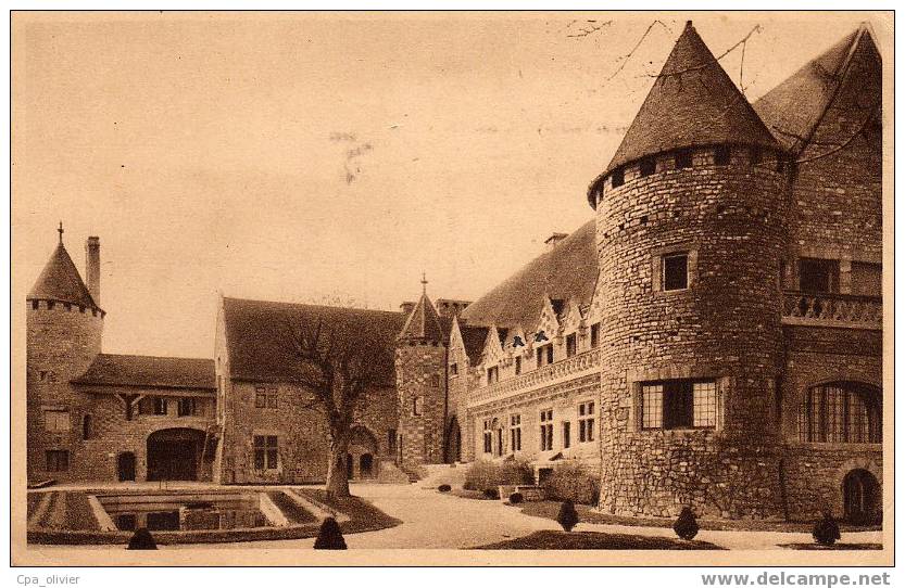 55 HATTONCHATEL (envs Vigneulles) Chateau Skinner, Cour, Ed MC, 1950 - Vigneulles Les Hattonchatel