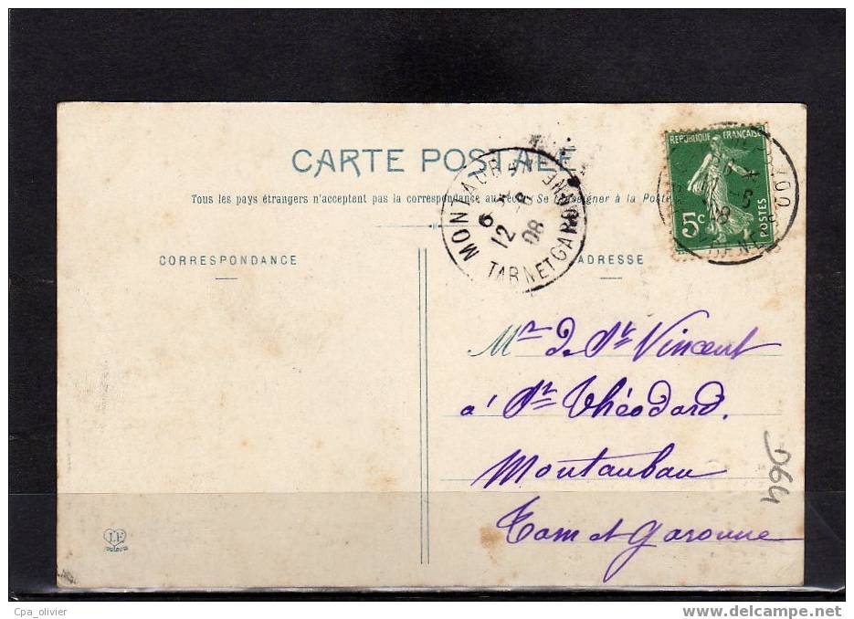64 ORTHEZ Chateau Des Vicomtes De Bearn, Tour Moncade, Ed Labouche 422, Basses Pyrénées, 1908 - Orthez