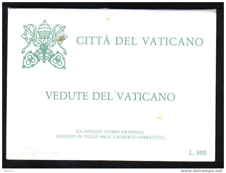 5-6  VATICANO 1982, 8 Postal Stationery Cards  N. C22 C23  FDC - Briefe U. Dokumente