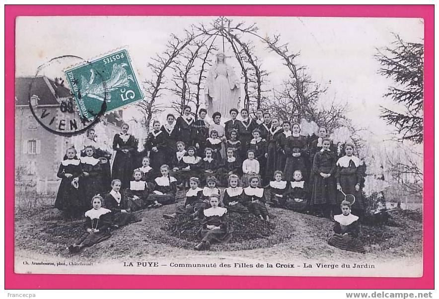 86-141  VIENNE - LA PUYE - Communauté Des Filles De La Croix La Vierge Du Jardin - Autres & Non Classés