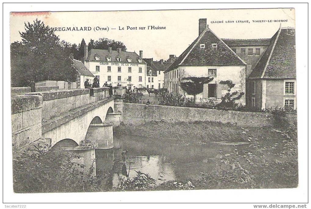 REGMALARD  LE PONT SUR L'HUISNE - Remalard